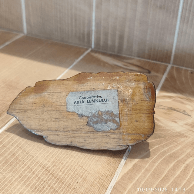 Renard en bois