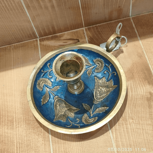 Bougeoir Bleu