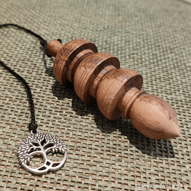 Pendule en Bois ( Chêne)