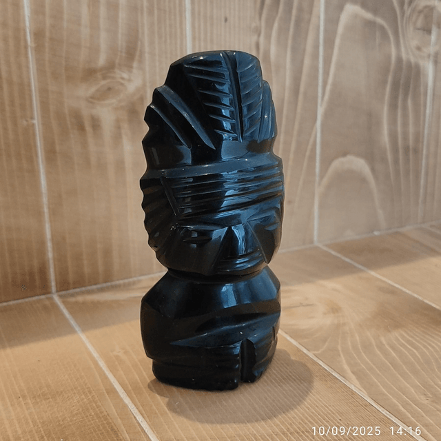 Statuette Obsidienne du Mexique #5
