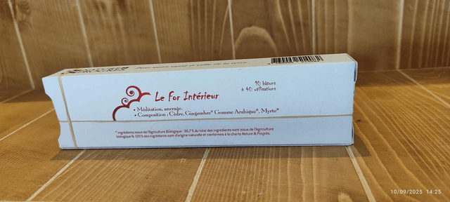 Encens "Le for Intérieur"