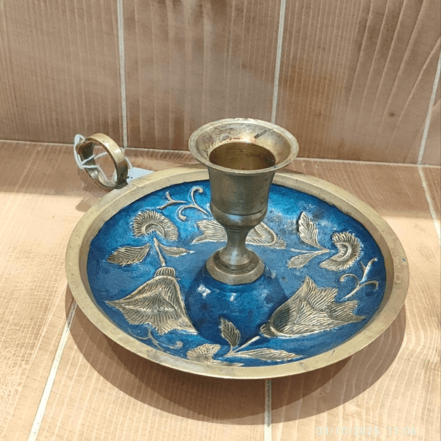 Bougeoir Bleu